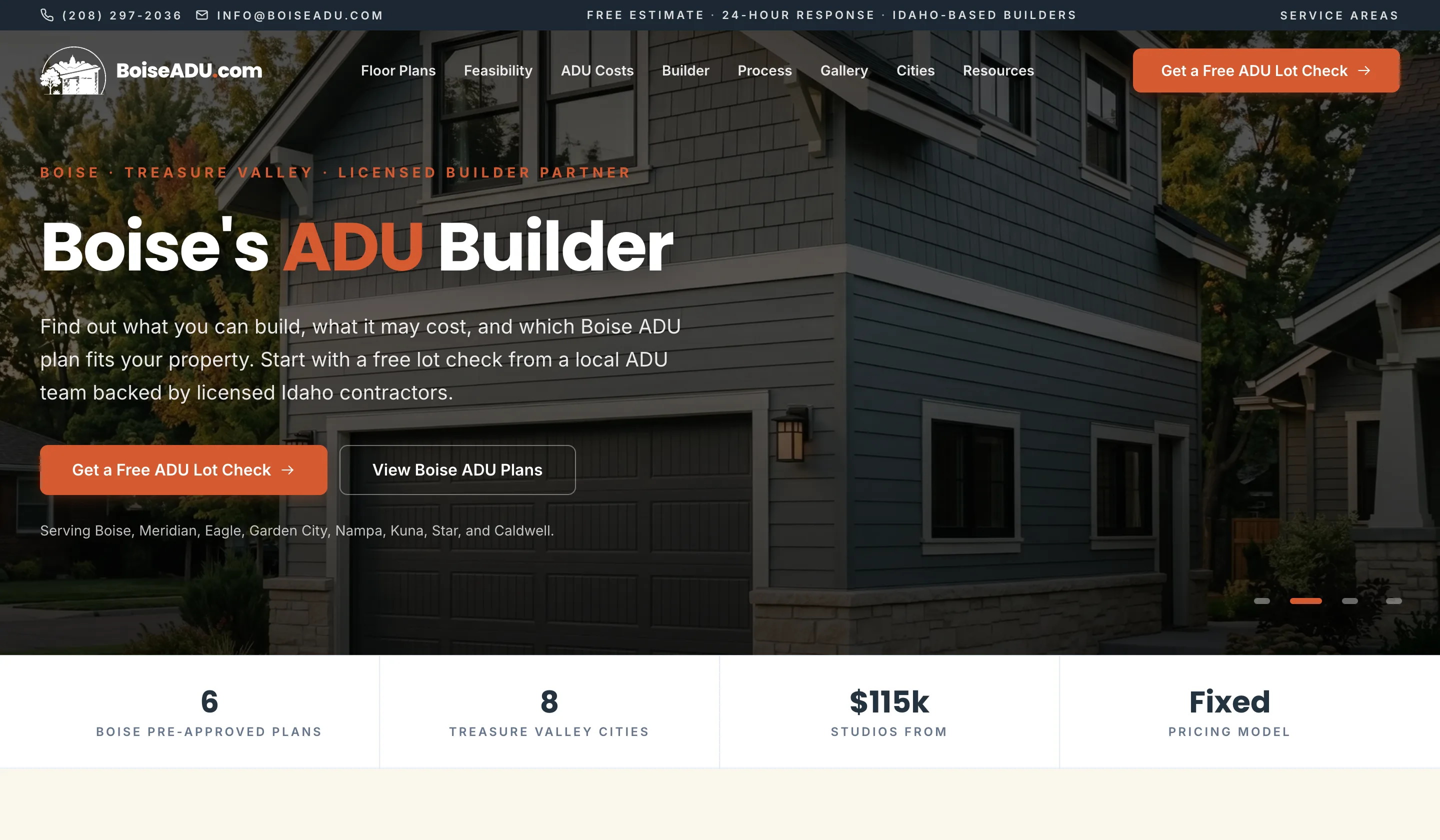 Boise ADU website